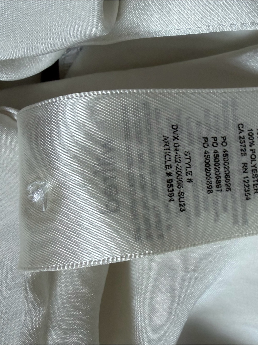 Wilfred by Aritzia Women’s White Short Sleeve Blouse – Size M - Picture 8 of 8